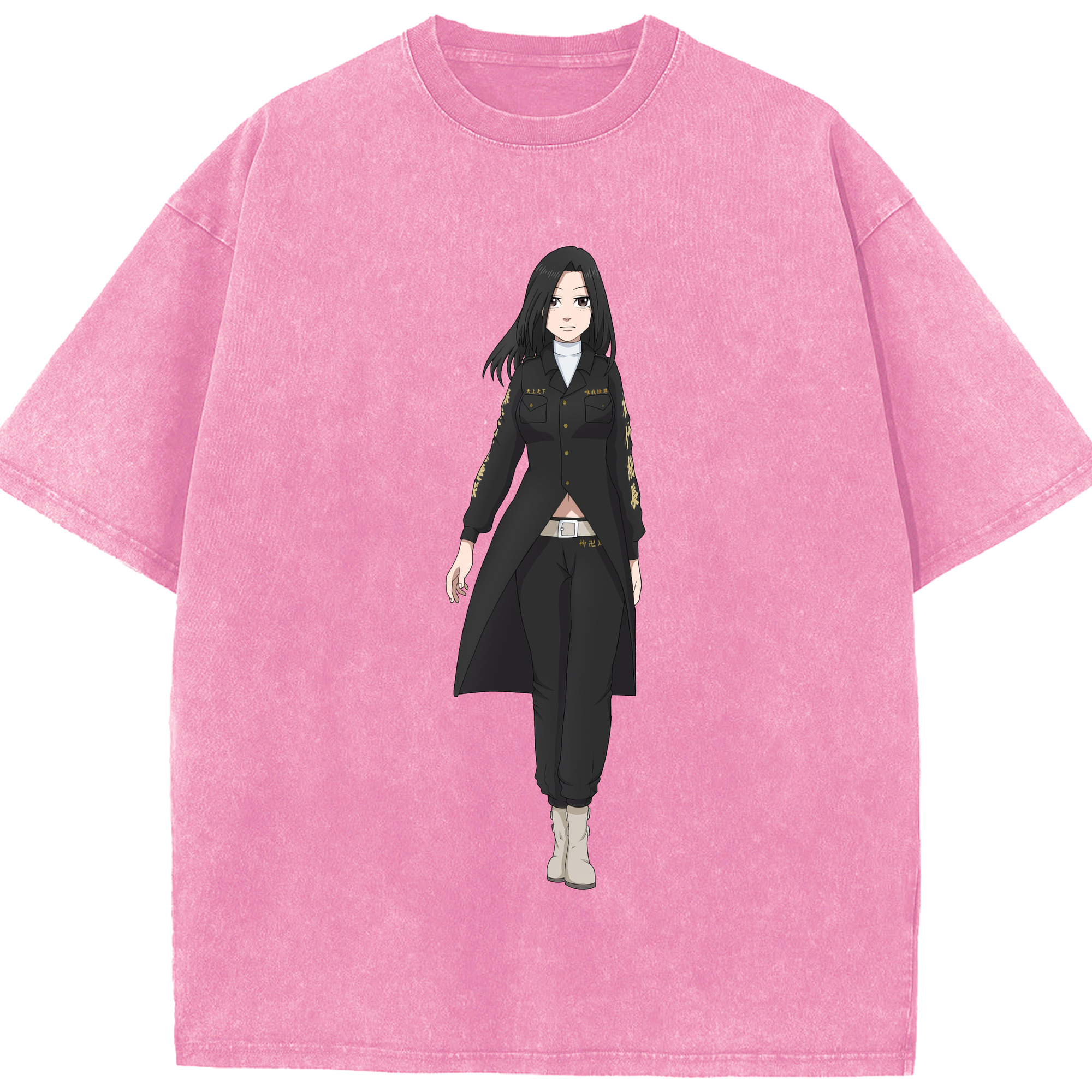（画像用） 東京リベンジャーズ Tokyo Revengers 綿100% ヴィンテージ風 半袖Tシャツ（フロントプリント）
